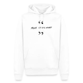 That's all it is - Men’s Premium Organic Hoodie - white - Front - Nico (187cm)
