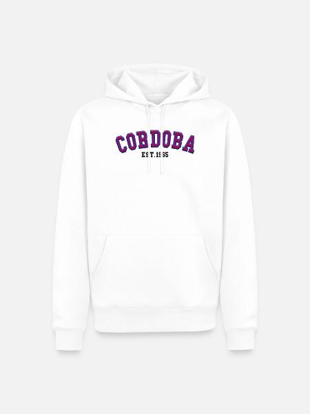 Córdoba, gegründet 1965 - Männer Premium Bio Hoodie - Weiß