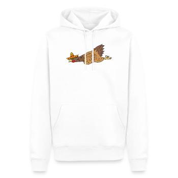 Lustiges Hähnchen-Sombrero Müdes Cinco de Mayo Fiesta - Männer Premium Bio Hoodie - Weiß - Vorne - Nico (187cm)