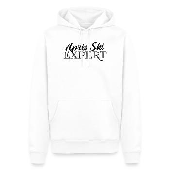 Après Ski Expert – Party Mode - Männer Premium Bio Hoodie - Weiß - Vorne - Nico (187cm)