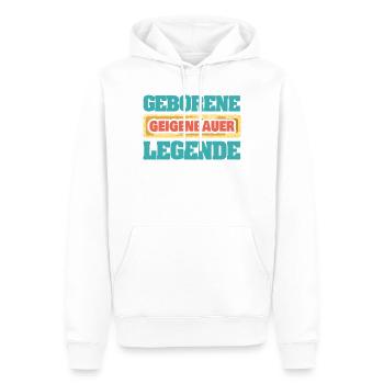 Beruf Geigenbauer - Männer Premium Bio Hoodie - Weiß - Vorne - Nico (187cm)