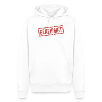 Genehmigt Sich Lecker Bierchen Saufen Party Bier - Männer Premium Bio Hoodie - Weiß - Vorne - Nico (187cm)