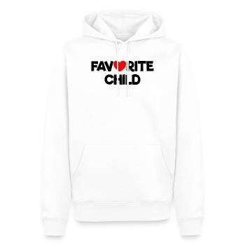 Lieblingskind - Männer Premium Bio Hoodie - Weiß - Vorne - Nico (187cm)