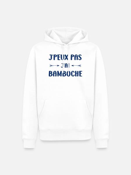 I can't, I messed up - Men’s Premium Organic Hoodie - white