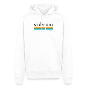Valencia - Spain - Spanien - Espana - Männer Premium Bio Hoodie - Weiß - Vorne - Nico (187cm)
