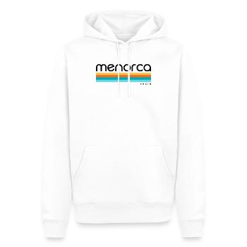 Menorca - Spain - Spanien - Espana - Balearen - Männer Premium Bio Hoodie - Weiß - Vorne - Nico (187cm)