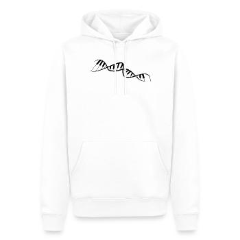 Musik Klavier Dna Piano Musikinstrument - Männer Premium Bio Hoodie - Weiß - Vorne - Nico (187cm)