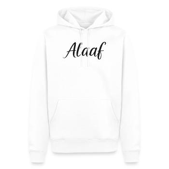 Alaaf Karneval Kostüm - Lieblingskostüm Alaaf Köln - Männer Premium Bio Hoodie - Weiß - Vorne - Nico (187cm)