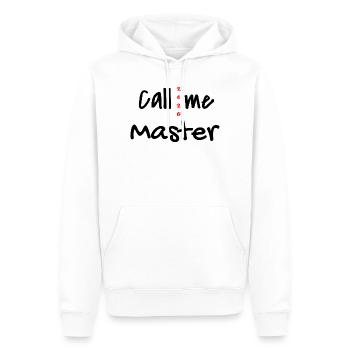 Master 2026 Abschluss Promotion Sponsion - Männer Premium Bio Hoodie - Weiß - Vorne - Nico (187cm)