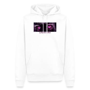 Je porterai ta douleur - Sweat à capuche Premium bio Homme - blanc - Devant - Nico (187cm)