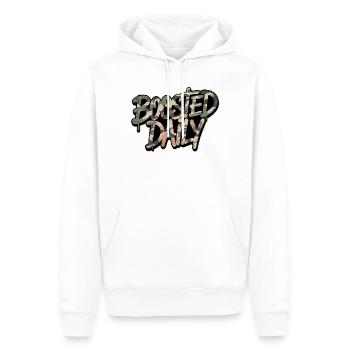 Boosted Daily Auto Tuning Design Camouflage Tuner - Männer Premium Bio Hoodie - Weiß - Vorne - Nico (187cm)