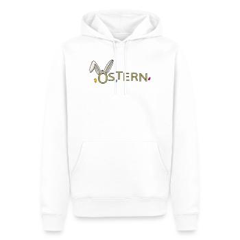 Ostern  - Männer Premium Bio Hoodie - Weiß - Vorne - Nico (187cm)