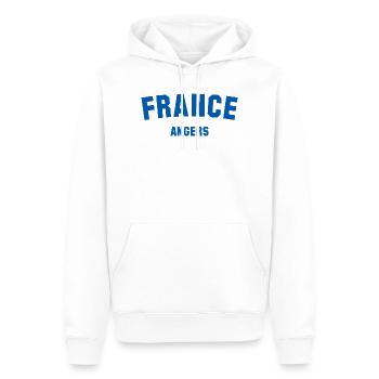 Angers France Frankreich - Männer Premium Bio Hoodie - Weiß - Vorne - Nico (187cm)