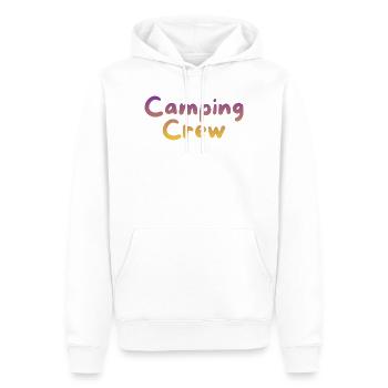 Camping Crew - Männer Premium Bio Hoodie - Weiß - Vorne - Nico (187cm)
