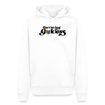 Aquarell-Gänseblüte - Männer Premium Bio Hoodie - Weiß - Vorne - Nico (187cm)