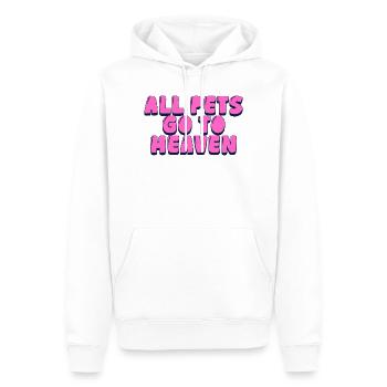 all pets go to heaven - Men’s Premium Organic Hoodie - white - Front - Nico (187cm)