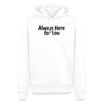 Big Sister - Men’s Premium Organic Hoodie - white - Front - Nico (187cm)