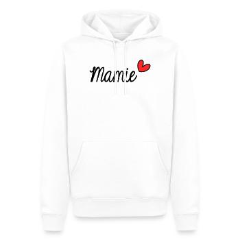 OMA. MAMA. OMA. MUTTERTAG - Männer Premium Bio Hoodie - Weiß - Vorne - Nico (187cm)