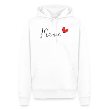 OMA. MAMA. OMA. MUTTERTAG - Männer Premium Bio Hoodie - Weiß - Vorne - Nico (187cm)