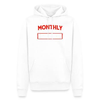 Hysterectomy uterus uterus ovary - Men’s Premium Organic Hoodie - white - Front - Nico (187cm)