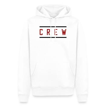 équipage - Sweat à capuche Premium bio Homme - blanc - Devant - Nico (187cm)