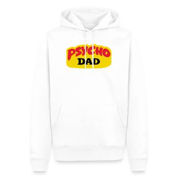 Psycho Dad - La série télévisée Lieblingss d’Al Bundy dans les années 90 - Sweat à capuche Premium bio Homme - blanc - Devant - Nico (187cm)