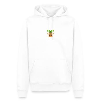Süßer Keimtopf Kawaii-Stil - Männer Premium Bio Hoodie - Weiß - Vorne - Nico (187cm)
