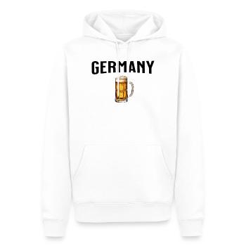Germany Beer - Männer Premium Bio Hoodie - Weiß - Vorne - Nico (187cm)