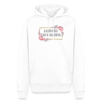 Bankkauffrau Ausbildung Beruf Arbeit Bank Büro - Männer Premium Bio Hoodie - Weiß - Vorne - Nico (187cm)