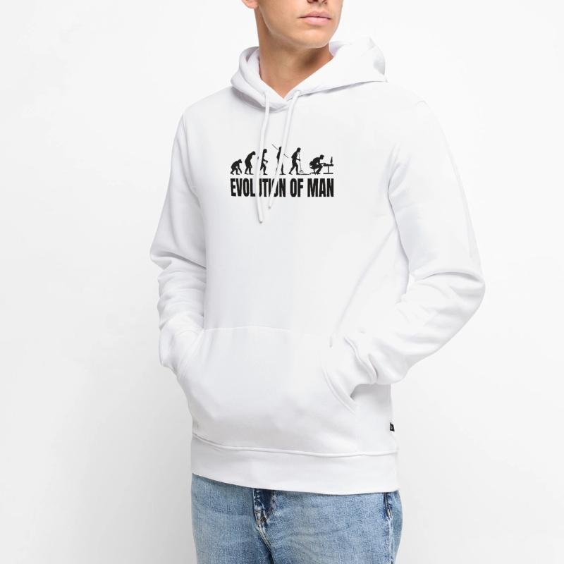 Programmer Computer Freak Evolution Men’s Premium Organic Hoodie