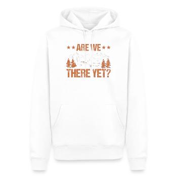 Camping Bonfire Camp Life Forest Camper - Männer Premium Bio Hoodie - Weiß - Vorne - Nico (187cm)