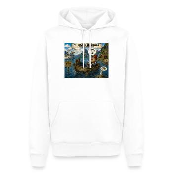 De Roeiweigeraar van Noorwegen - Mannen Premium Bio hoodie - wit - Voor - Nico (187cm)