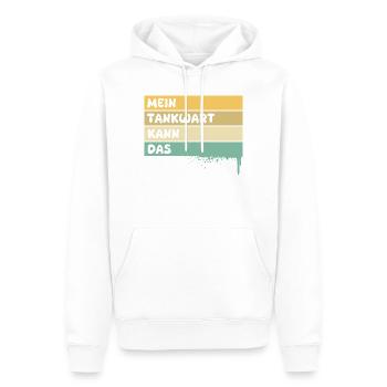 Handwerker Tankwart - Männer Premium Bio Hoodie - Weiß - Vorne - Nico (187cm)