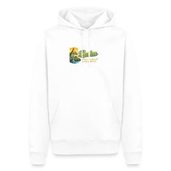 Boston Skyline Rétro Vintage Design - Sweat à capuche Premium bio Homme - blanc - Devant - Nico (187cm)