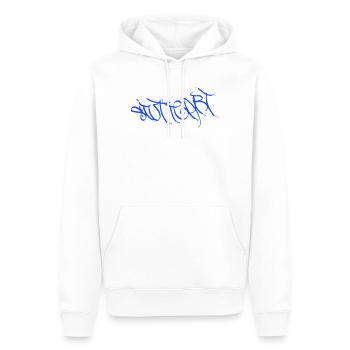 Stuttgart Graffiti Style T-Shirt - Sweat à capuche Premium bio Homme - blanc - Devant - Nico (187cm)