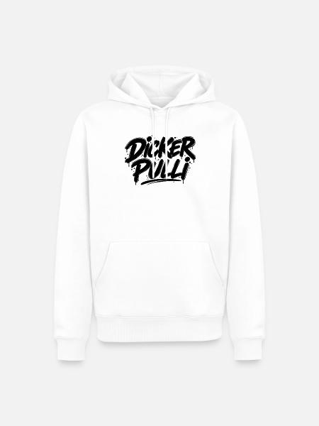 Dicker Pulli - Männer Premium Bio Hoodie - Weiß