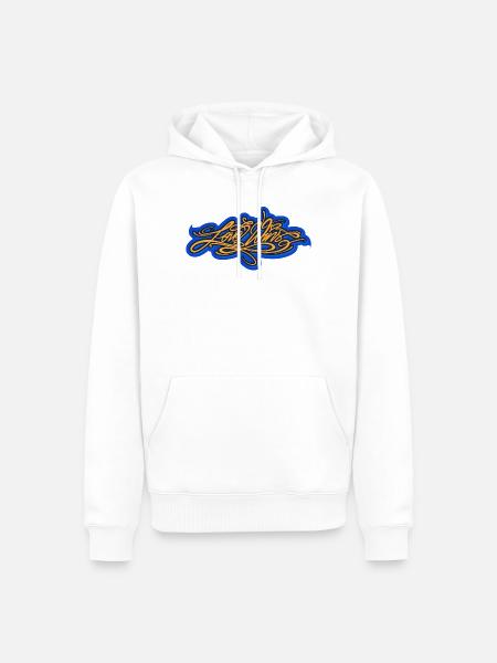 Love Wins - Männer Premium Bio Hoodie - Weiß