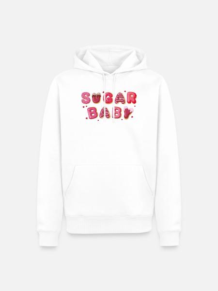 Zuckersüßes Baby - Männer Premium Bio Hoodie - Weiß