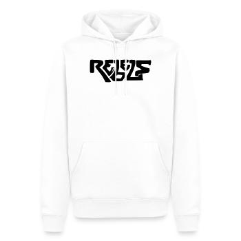 rebellisch - Männer Premium Bio Hoodie - Weiß - Vorne - Nico (187cm)
