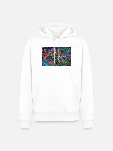 improvpmjh - Männer Premium Bio Hoodie - Weiß