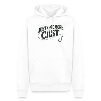 Nur noch ein Cast - Männer Premium Bio Hoodie - Weiß - Vorne - Nico (187cm)