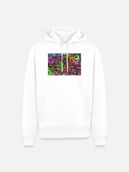 improvpmjhg - Männer Premium Bio Hoodie - Weiß