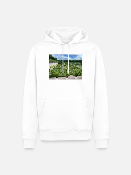 Der Ziergarten - Männer Premium Bio Hoodie - Weiß