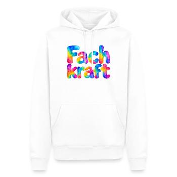 Beauty Doc, Beauty, Doc, Beautyfan, Schönheit, Kos - Männer Premium Bio Hoodie - Weiß - Vorne - Nico (187cm)