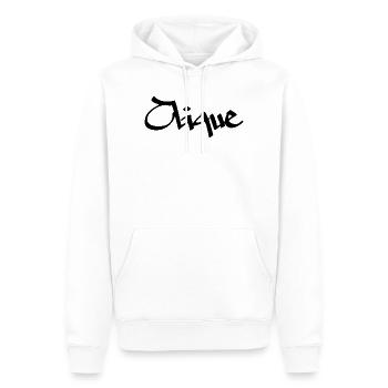Clique 2 - Männer Premium Bio Hoodie - Weiß - Vorne - Nico (187cm)