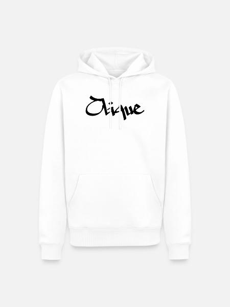 Clique - Männer Premium Bio Hoodie - Weiß