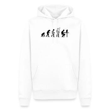 evolution_pc_gamer4 - Men’s Premium Organic Hoodie - white - Front - Nico (187cm)