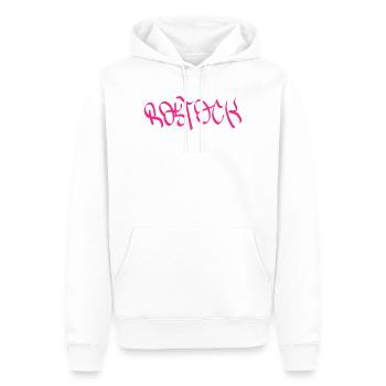 Rostock Graffiti Style T-Shirt - Sweat à capuche Premium bio Homme - blanc - Devant - Nico (187cm)