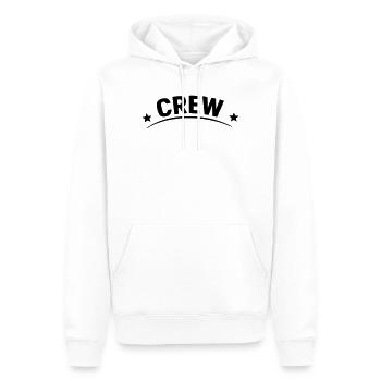 équipage - Sweat à capuche Premium bio Homme - blanc - Devant - Nico (187cm)