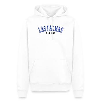 Las Palmas Est. 1996 - Men’s Premium Organic Hoodie - white - Front - Nico (187cm)